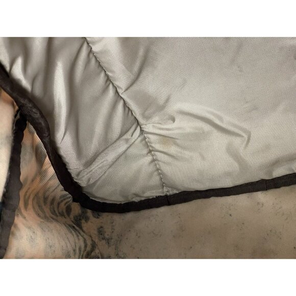 Vintage JanSport High Stakes TRS7 Leopard Animal Print Fuzzy Fabric Backpack - Picture 7 of 15